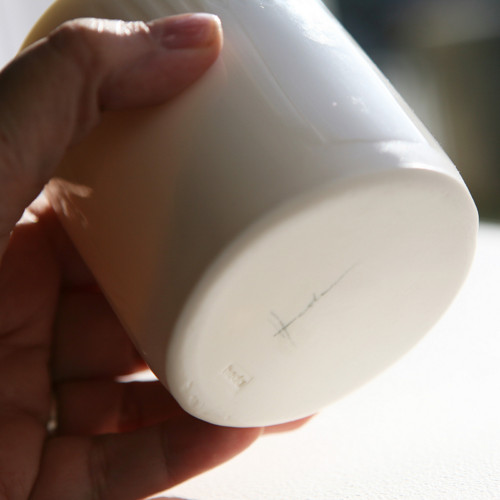 Pohár Bílý - porcelán — foto 4