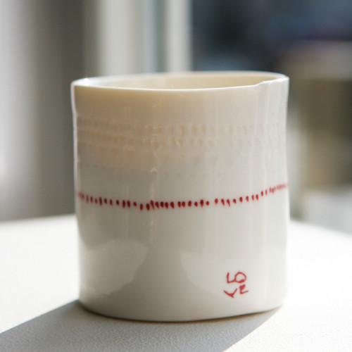Pohár Bílý - porcelán — foto 2