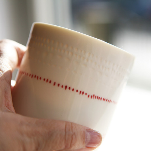 Pohár Bílý - porcelán — foto 4