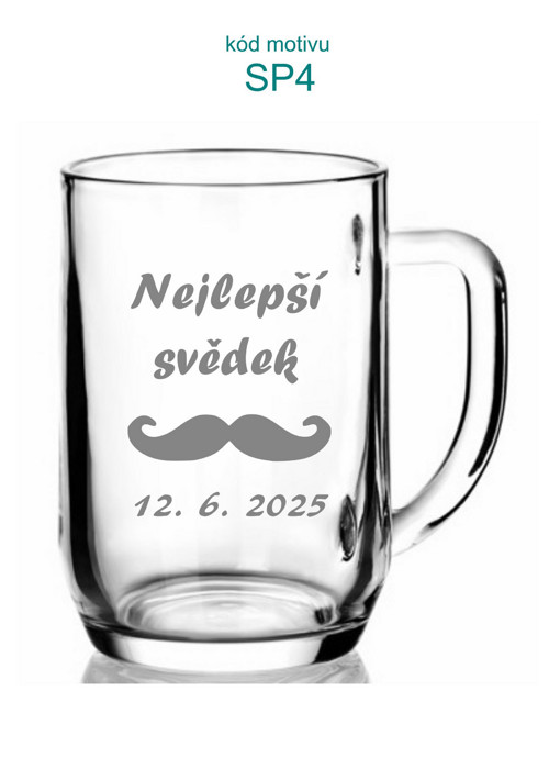 Pivní sklenice - Svatba — foto 4