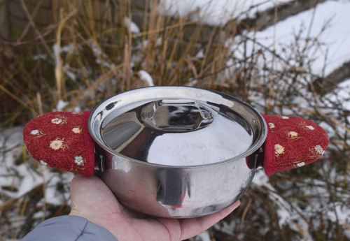 Mini chňapky - Morris s kytičkami III — foto 5