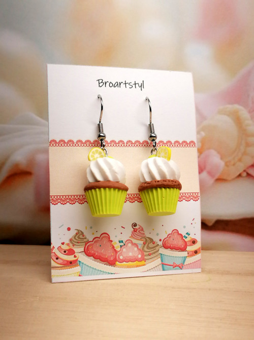 Citronkový cupcake zelený — foto 2