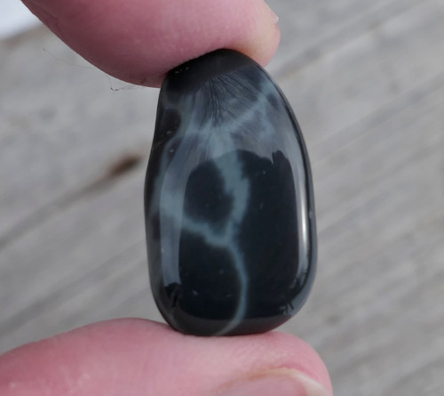 Obsidián pavoučí (27 mm) V2468 — foto 3