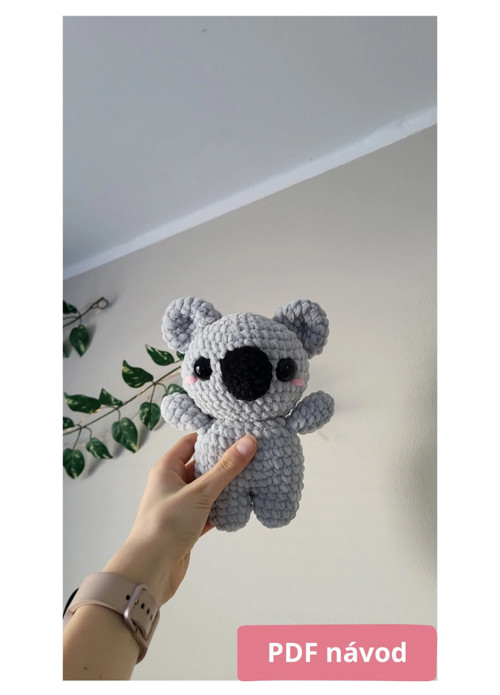 Návod na háčkovanou KOALKU — foto 2