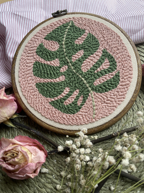 Závěsná dekorace - Monstera — foto 3