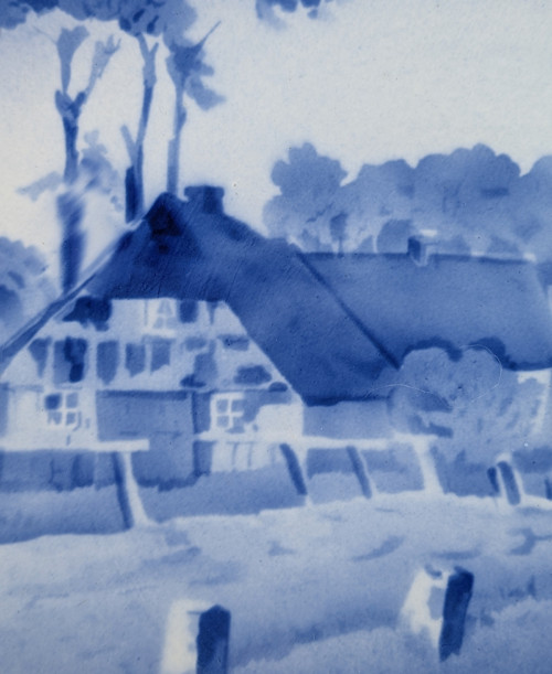 Vintage závěsný talíř. — foto 2