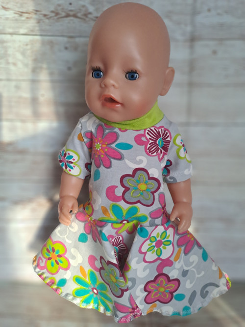 Baby Born 43 cm - barevné šaty — foto 3