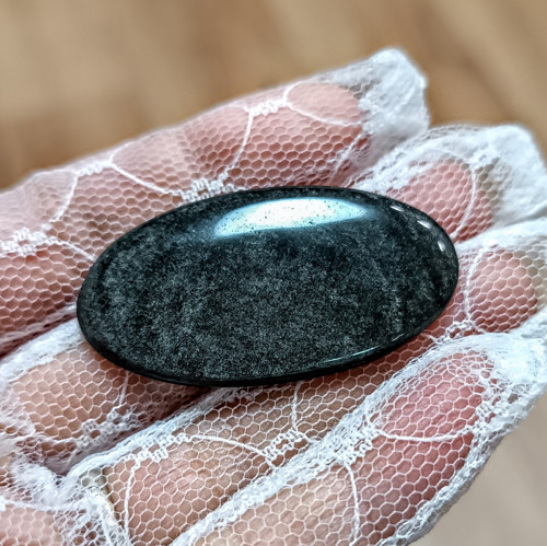 Obsidián, ID 5534, 45x24 mm - výprodej — foto 2