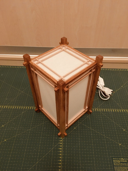 Kumiko lampa #5 — foto 3