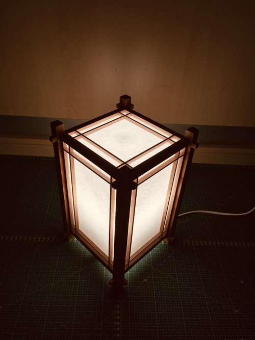 Kumiko lampa #5 — foto 5