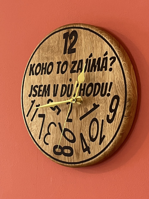 Nástěnné hodiny Důchod — foto 3