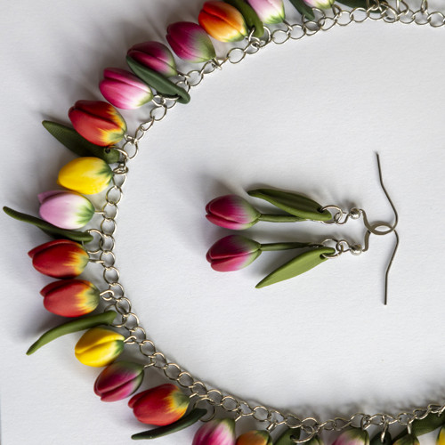 Sada barevné tulipány — foto 3