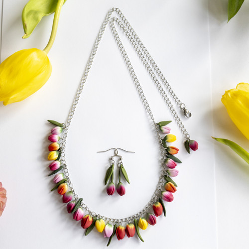 Sada barevné tulipány — foto 2