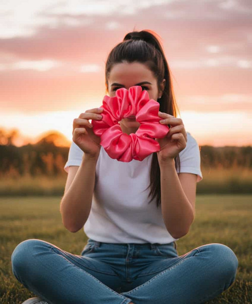 M Gumička saténová - WATERMELON — foto 2