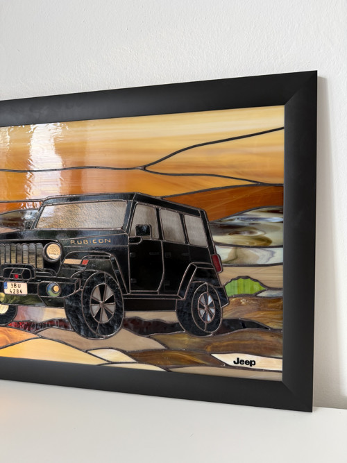 Vitráž “Jeep” — foto 4