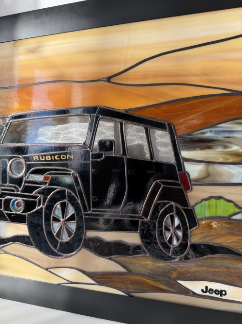 Vitráž “Jeep” — foto 3
