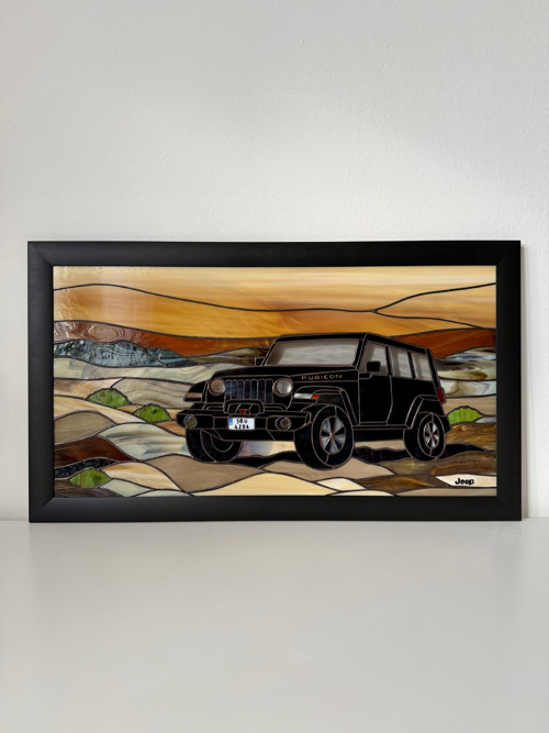 Vitráž “Jeep” — foto 2