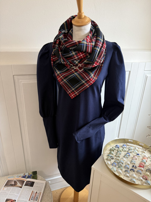 Šaty DIVA dark blue krátké — foto 3