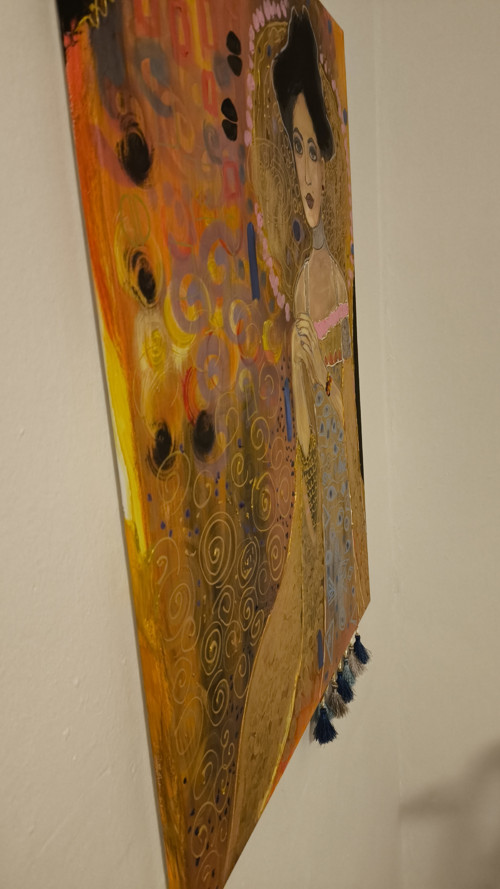 Zlatá paní 55×75 cm — foto 5