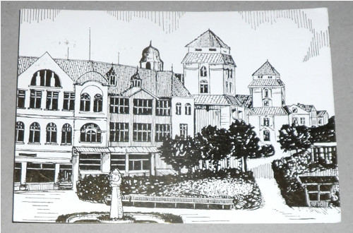 Zlatá POHLEDNICE • Drážďany, DDR, 1971 — foto 2
