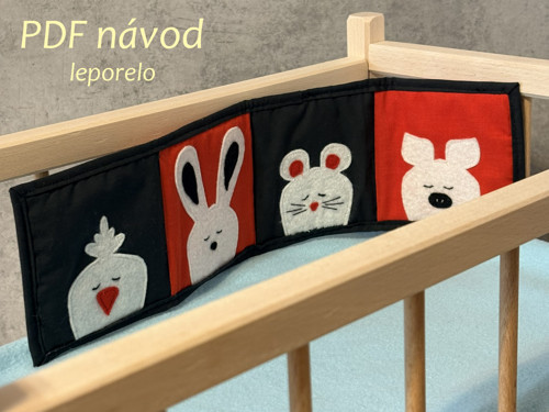 Leporelo z látky - PDF návod — foto 4