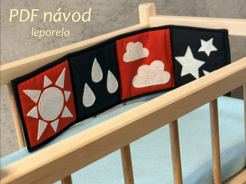 Leporelo z látky - PDF návod — foto 5