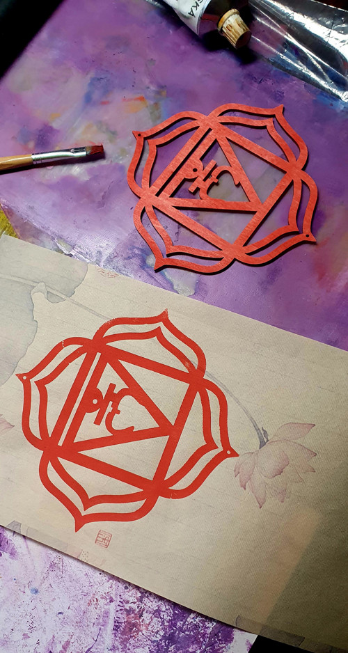 MULADHARA - čakrový symbol — foto 6
