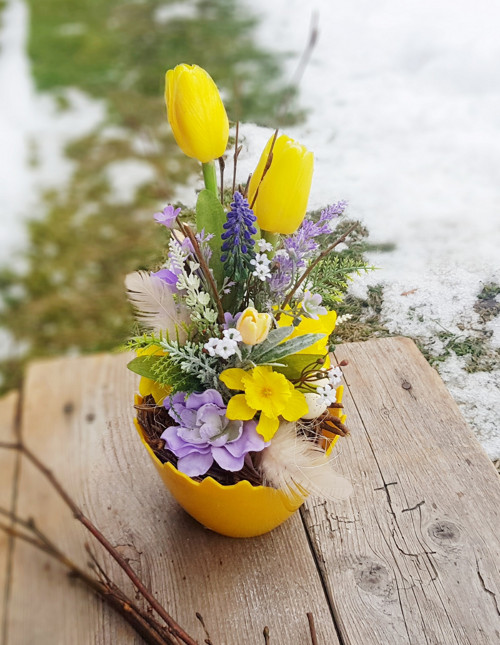 Skořápka s tulipány — foto 2
