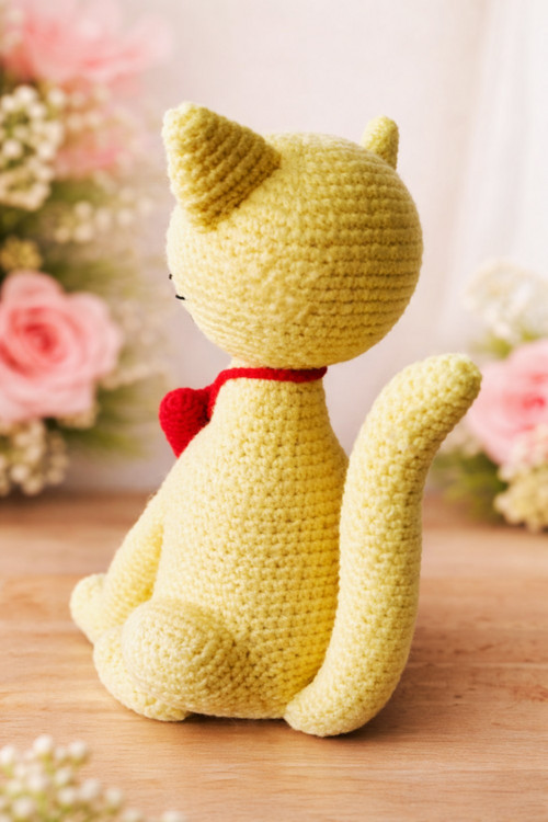Háčkovaná kočička Lucy — foto 3