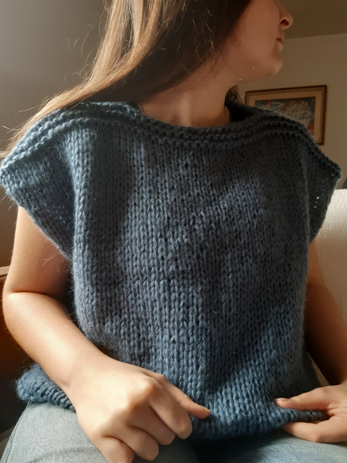 Vesta jeans SLEVA — foto 4