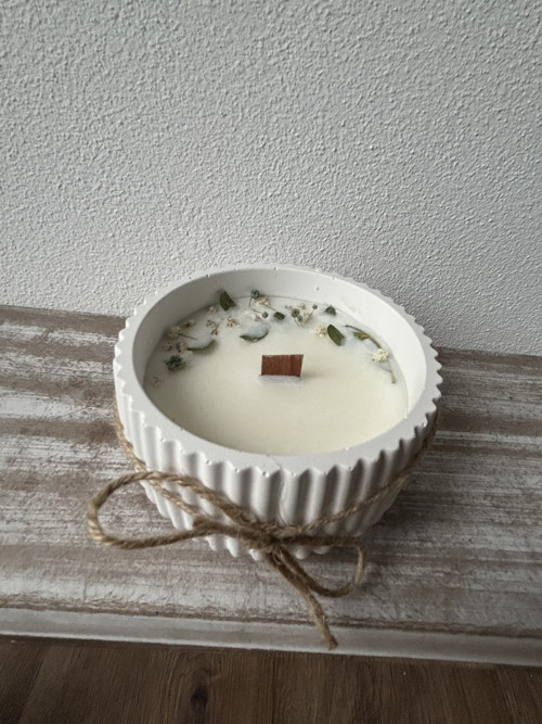 Květinová svíčka - soft — foto 2