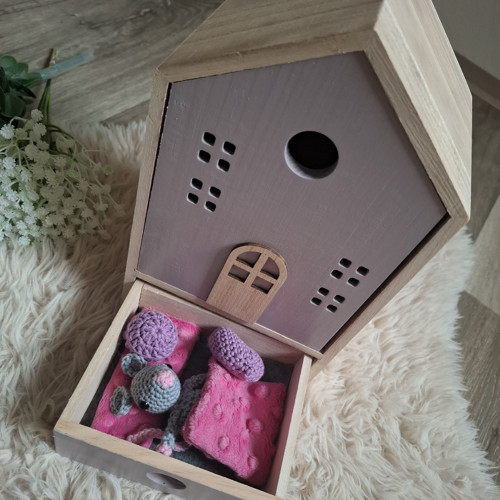 Myška Klárka s domečkem — foto 6