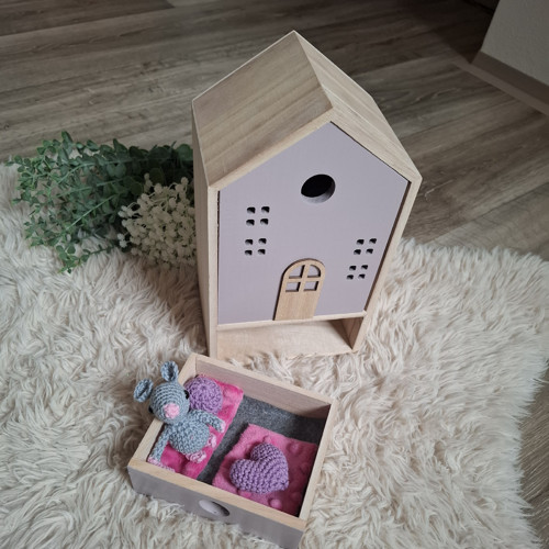 Myška Klárka s domečkem — foto 3