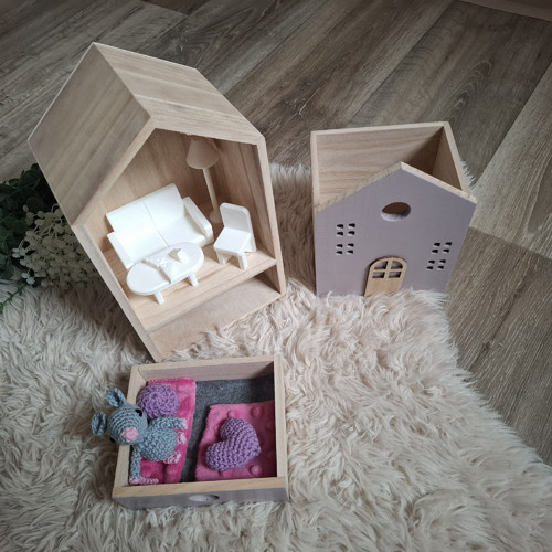 Myška Klárka s domečkem — foto 4