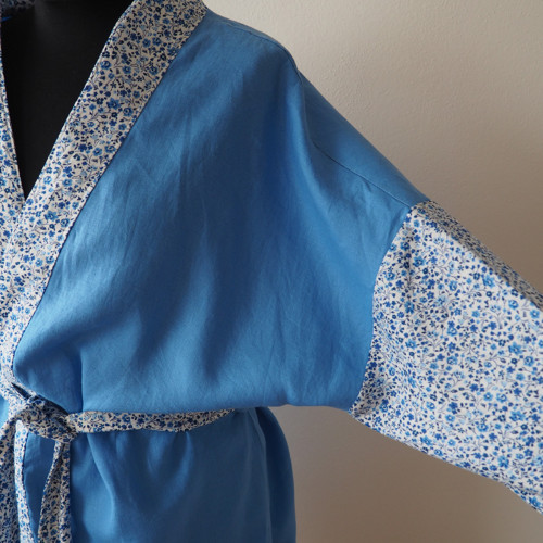 Lněné kimono Pomněnka 4225 — foto 4
