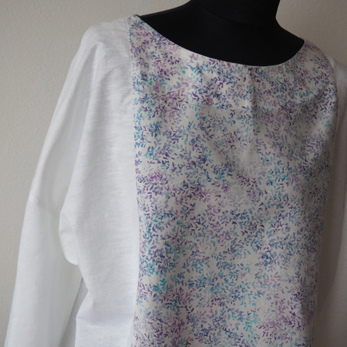 Lněná kimono tunika Levandule 21225 — foto 6