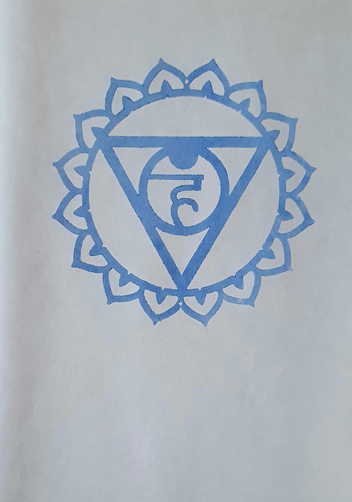VISHUDDHA - čakrový symbol — foto 5