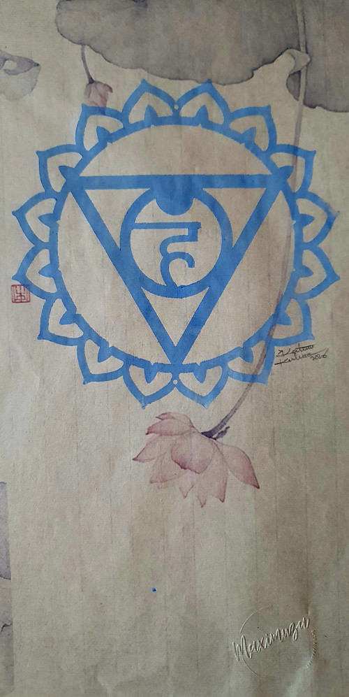 VISHUDDHA - čakrový symbol — foto 2