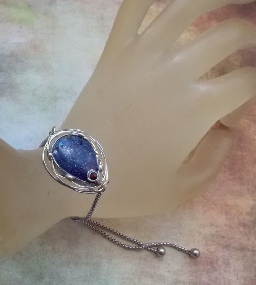 Náramek s lapis lazuli — foto 4