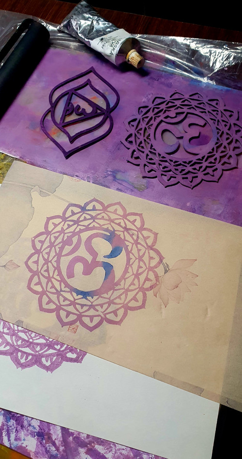 SAHASRARA - čakrový symbol — foto 5