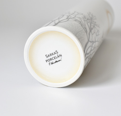 Porcelánová váza jarní slunce — foto 3