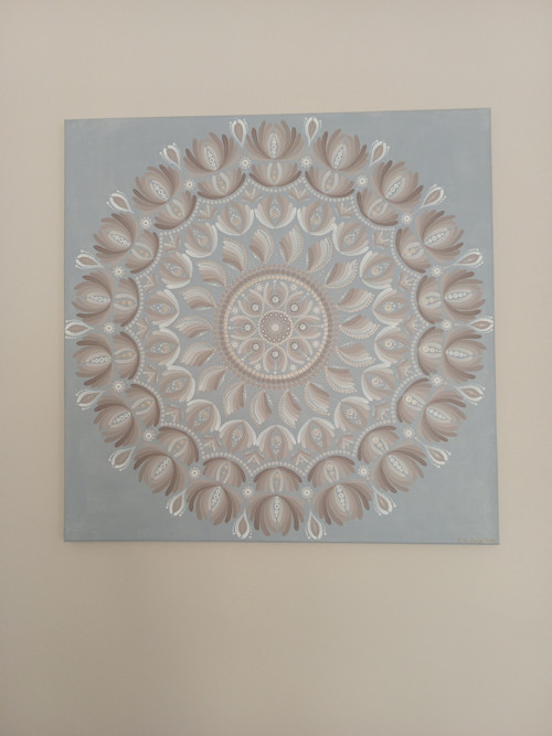 Mandala " Harmonie duše" - 70 x 70 cm — foto 2