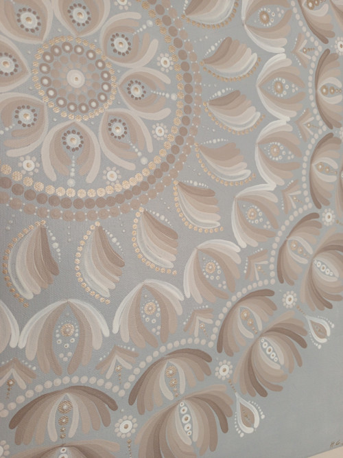 Mandala " Harmonie duše" - 70 x 70 cm — foto 3