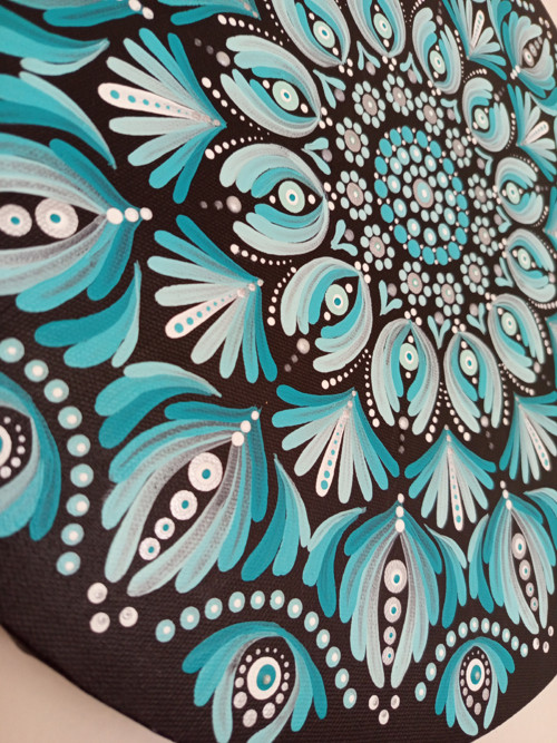 Mandala " Vnitřní síla" - průměr 40 cm — foto 4