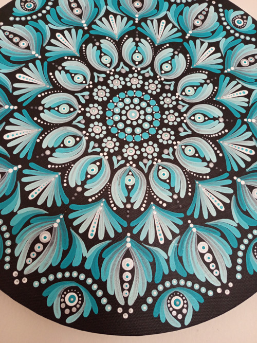 Mandala " Vnitřní síla" - průměr 40 cm — foto 3