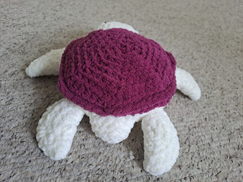 HÁČKOVANÁ ROZTOMILÁ ŽELVIČKA / ŽELVA - handmade - — foto 3