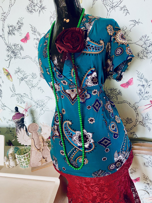 Halenka paisley vzory — foto 2