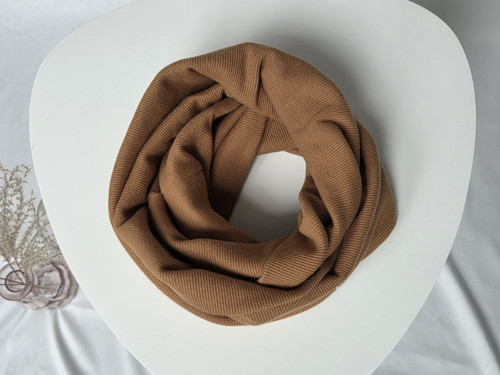 Nekonečná šála RIB - UNISEX Karamel — foto 2
