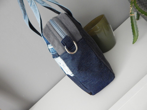 Jeans elegantní kabelka. — foto 2