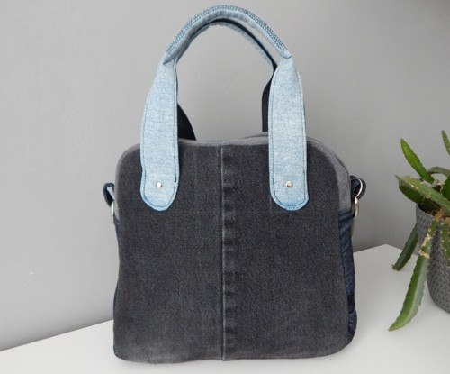 Jeans elegantní kabelka. — foto 3
